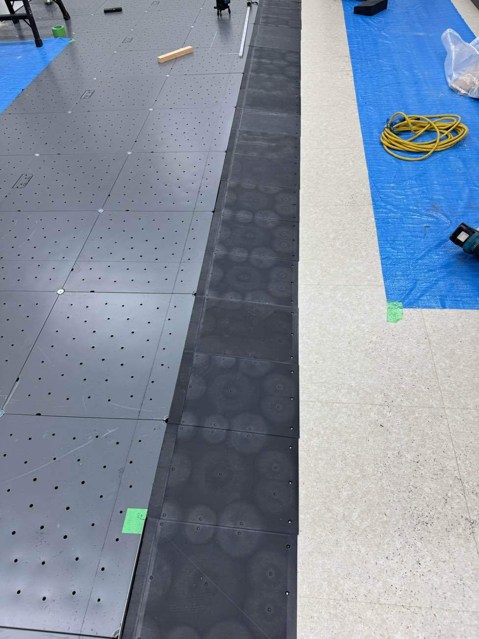 店舗 OAフロア工事 スロープベース75(川崎市中原区)