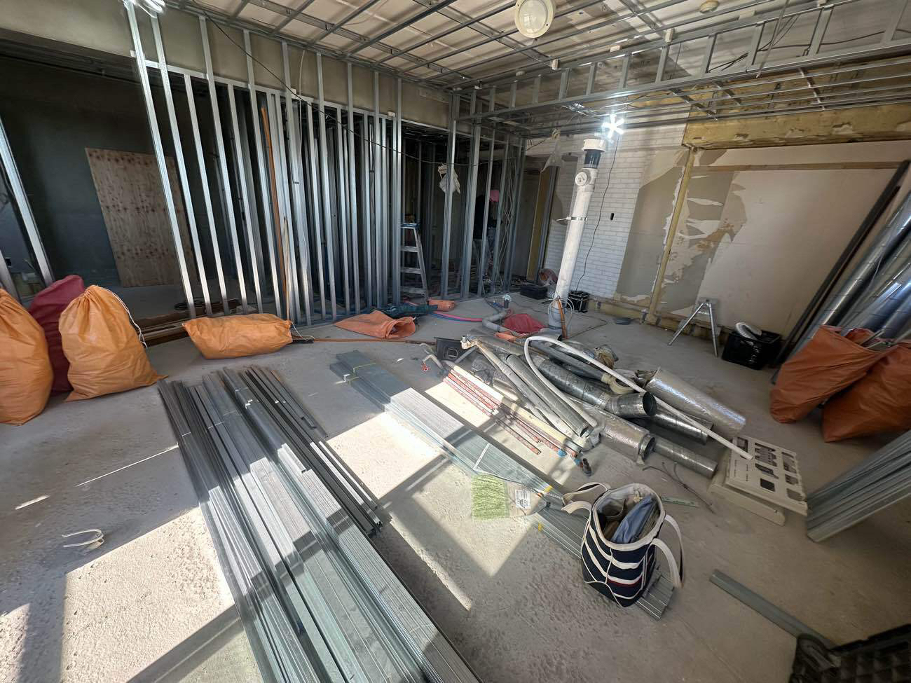 マンション 1日置床工事 乾式二重床(東京都墨田区)