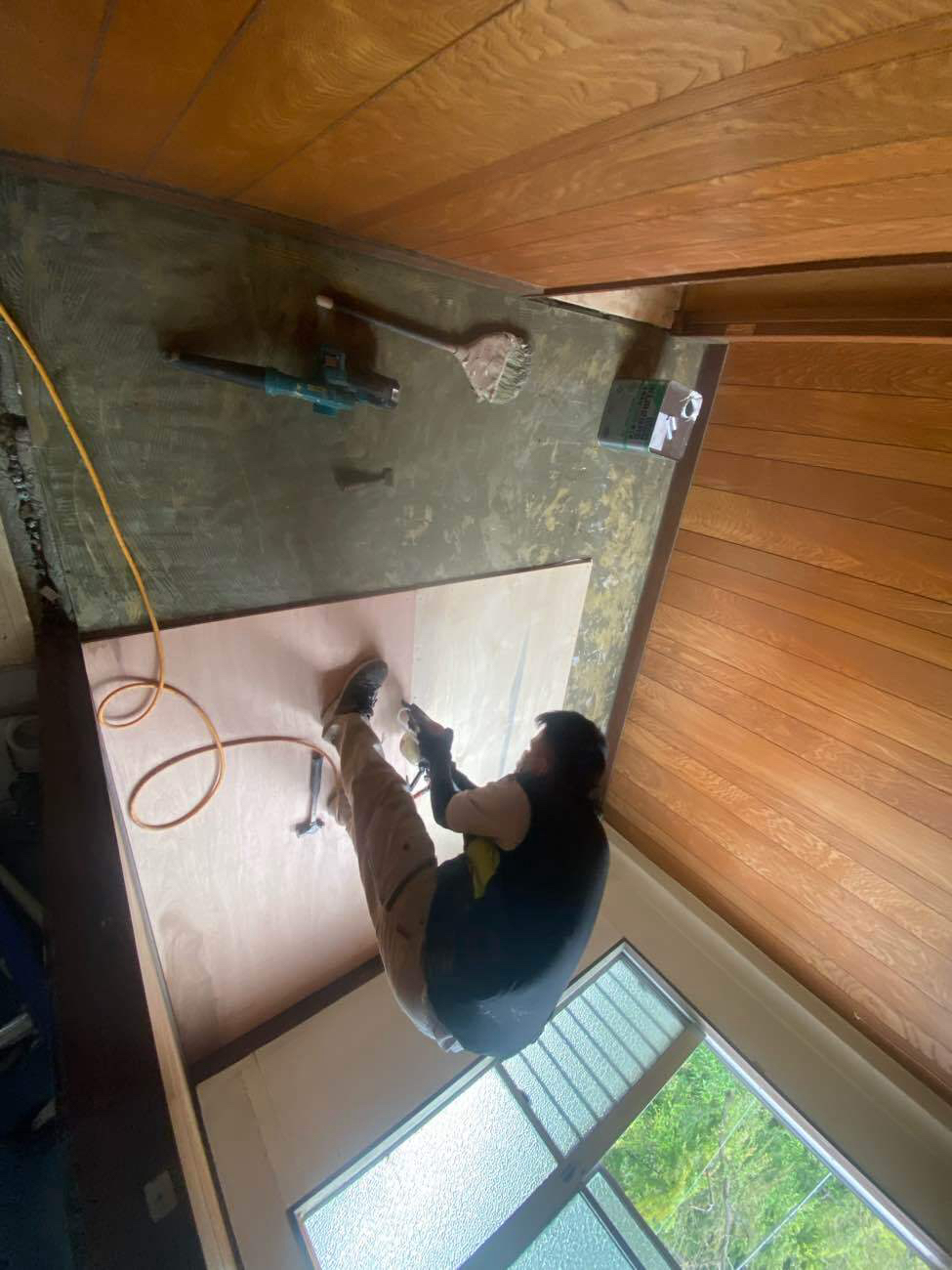 マンション 壁・天井・軽天・PB・置床 一括請負工事（東京都日野市）