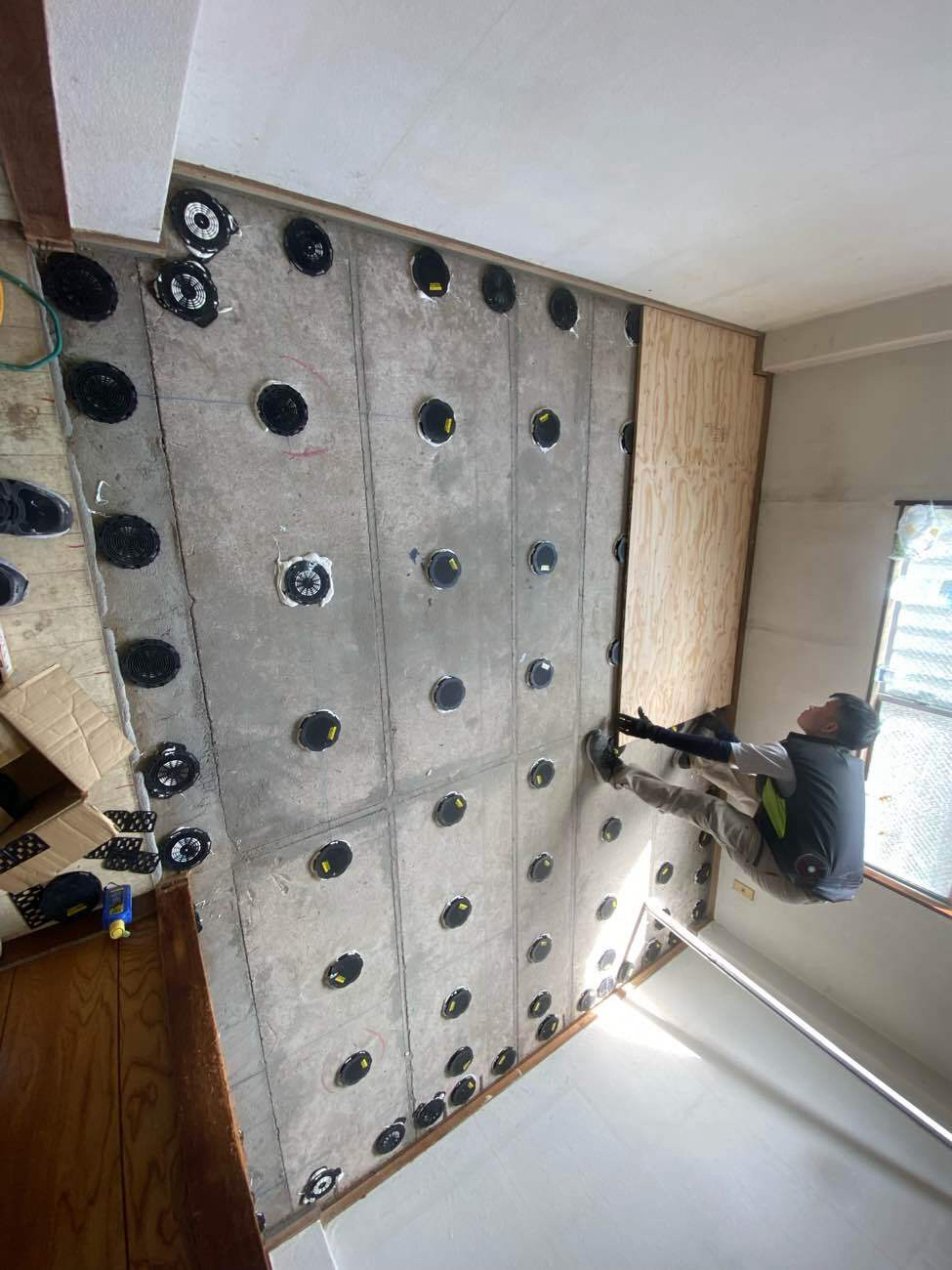 マンション 壁・天井・軽天・PB・置床 一括請負工事（東京都日野市）