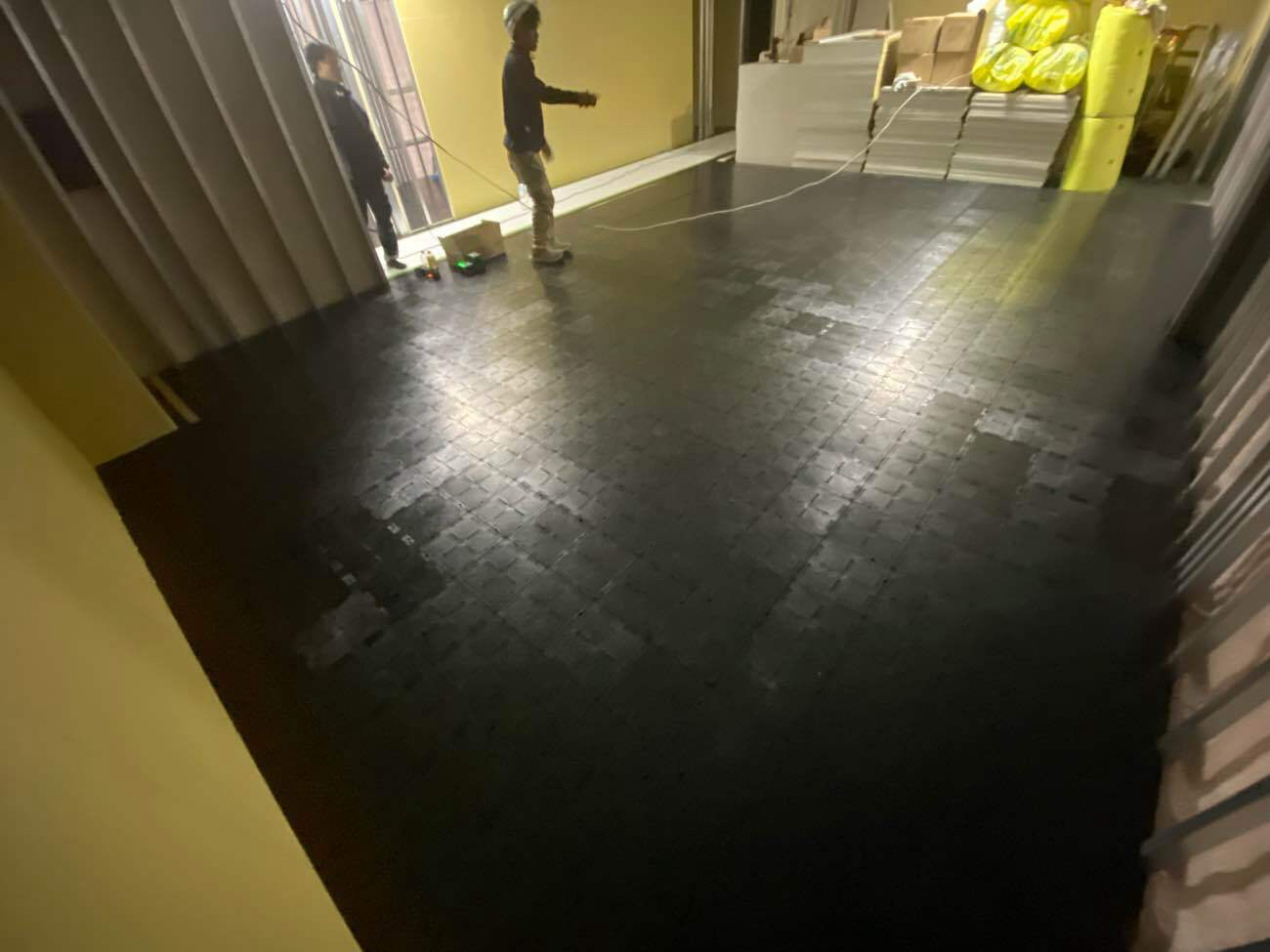 オフィス　置敷OA工事　ステップライン BF-100（埼玉県川口市）