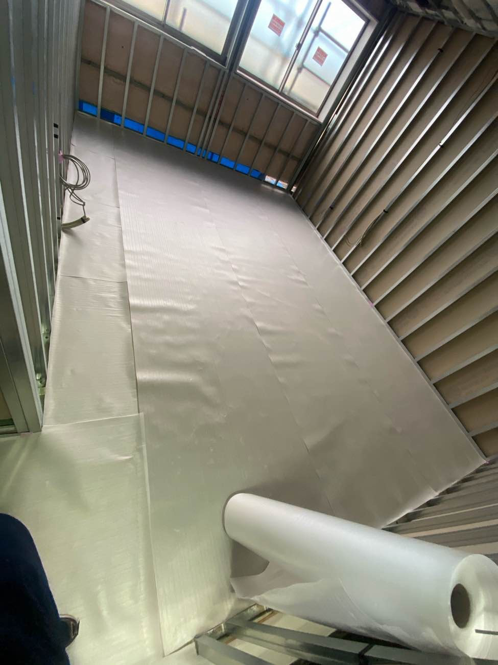 オフィス　置敷OA工事　ステップライン BF-100（埼玉県川口市）