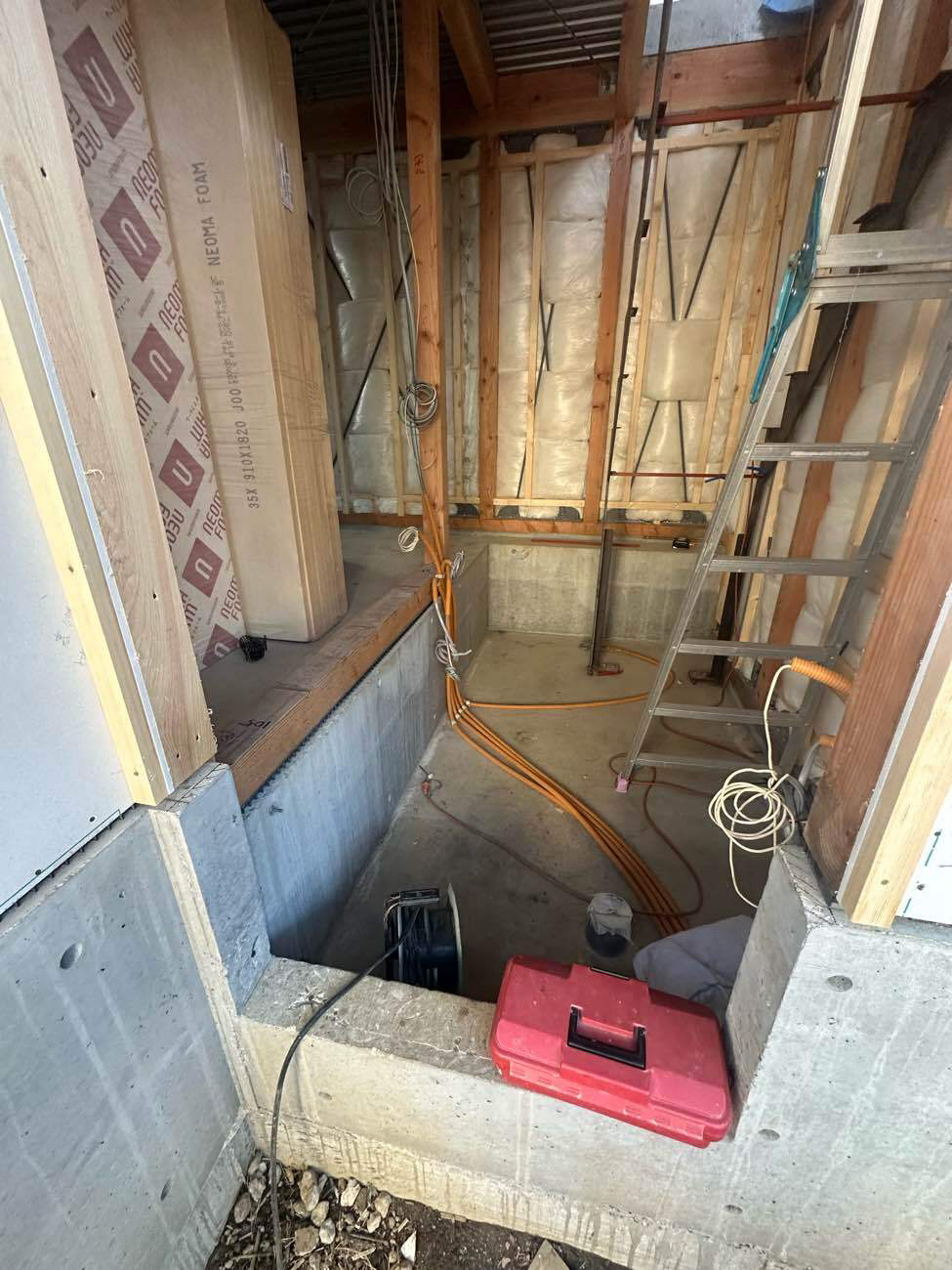 マンション　置床工事　乾式二重床（神奈川県茅ケ崎市）