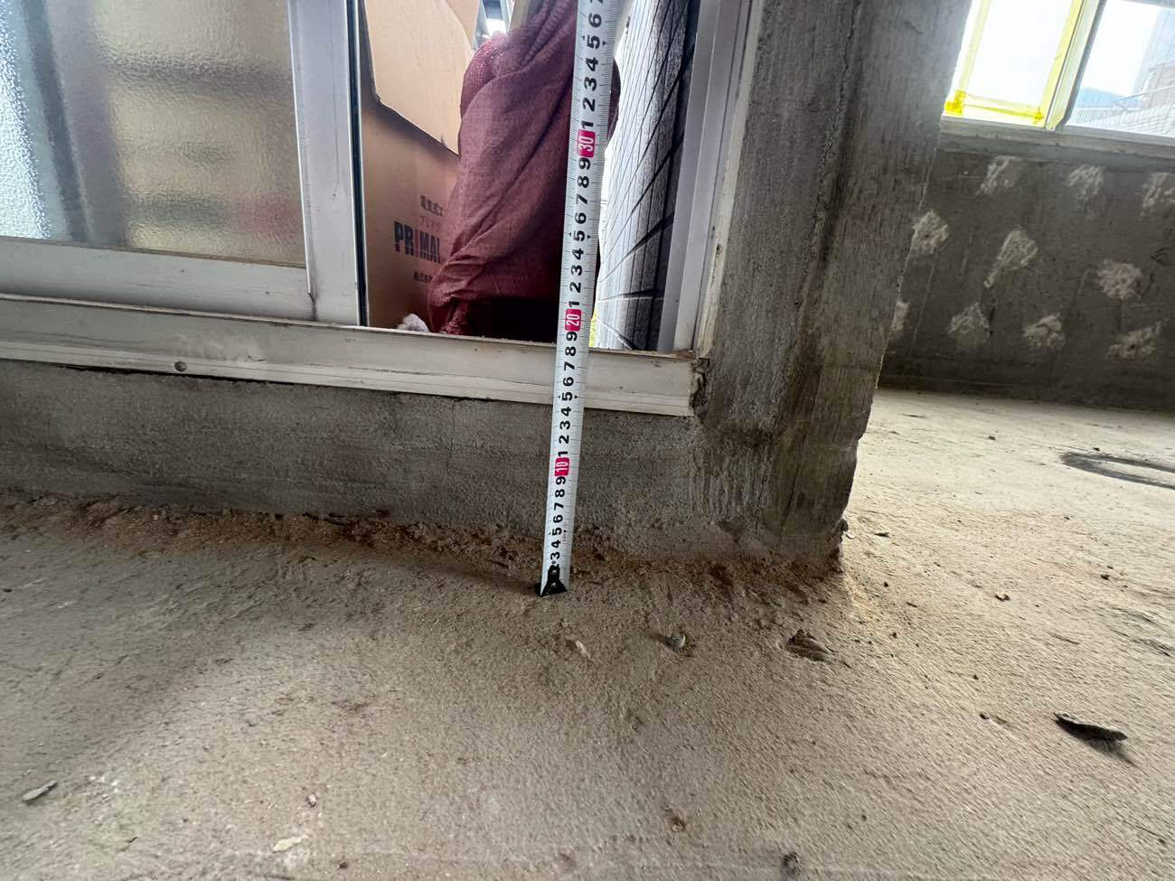 マンション　置床工事　乾式二重床（東京都港区）