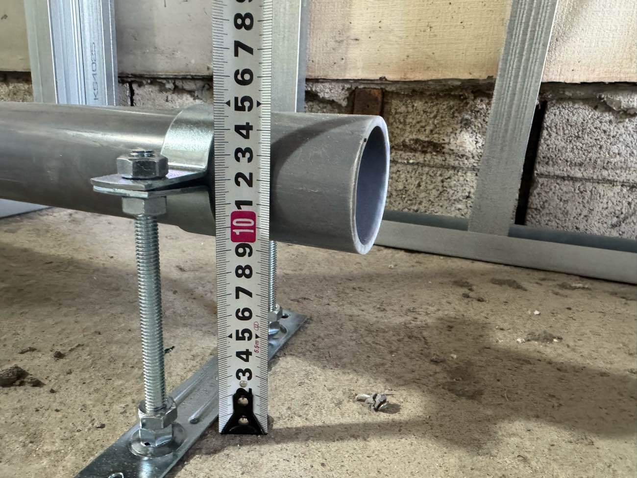 マンション　置床工事　乾式二重床（東京都渋谷区）