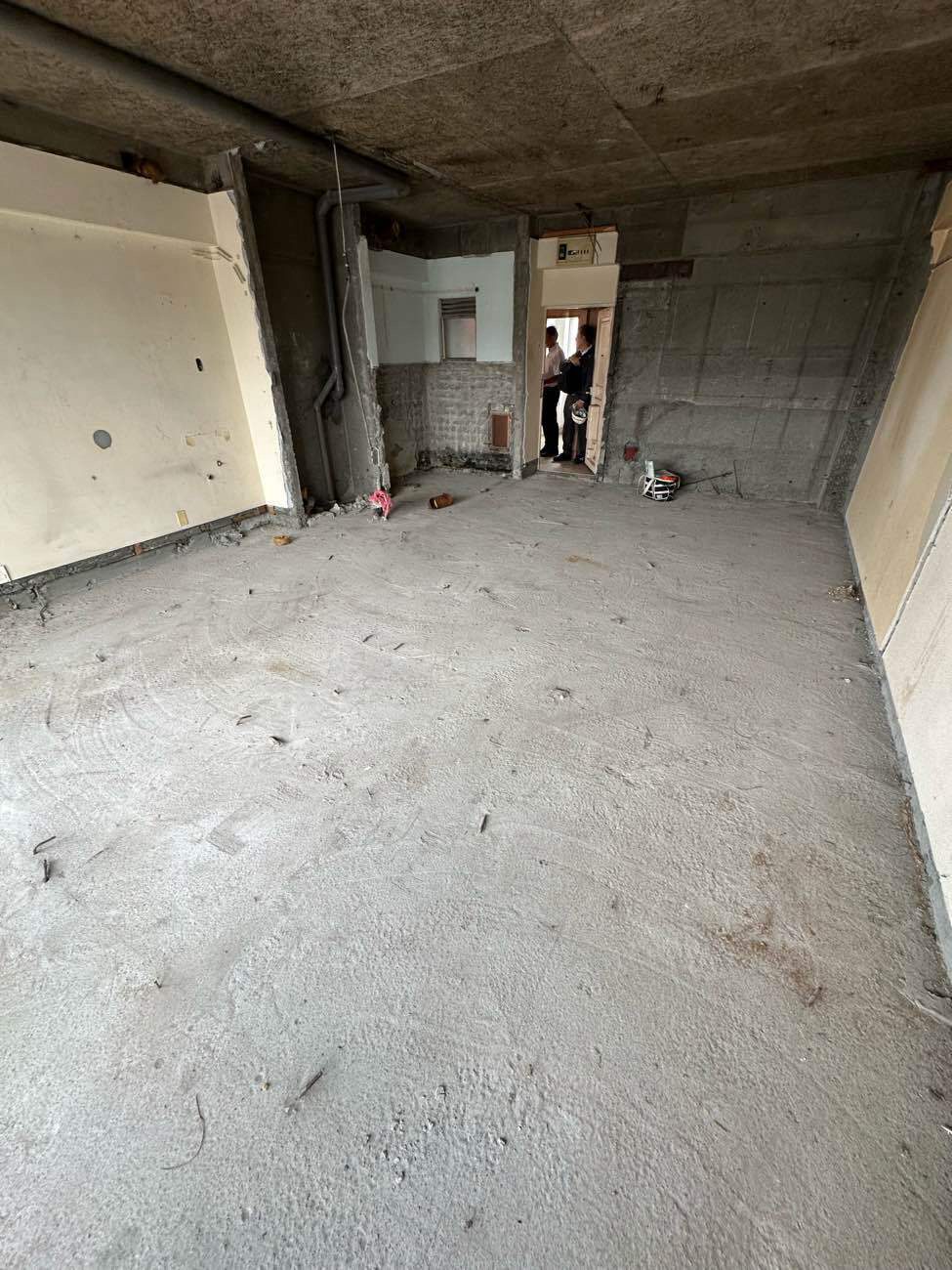 マンション改修工事　置床工事　万協フロアー（横浜市青葉区）