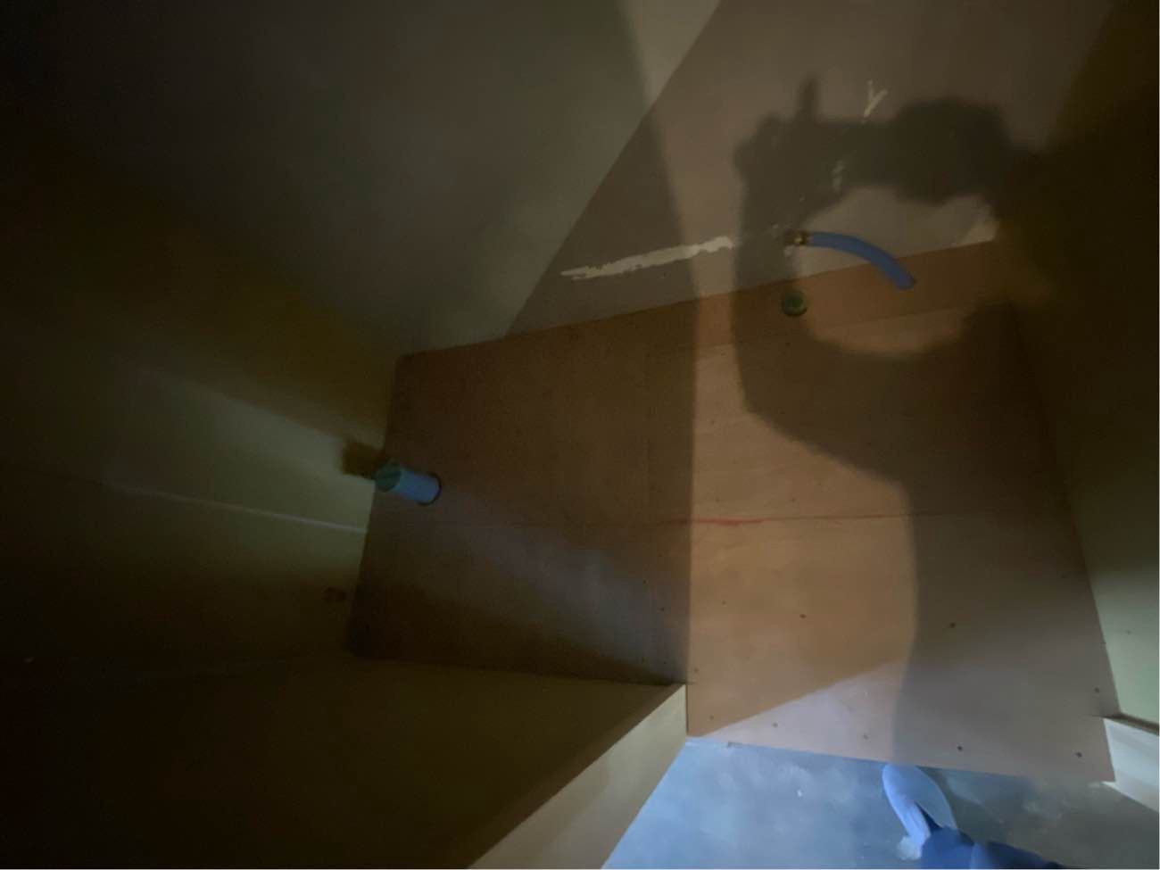 マンション　置床工事　乾式二重床（横浜市中区）