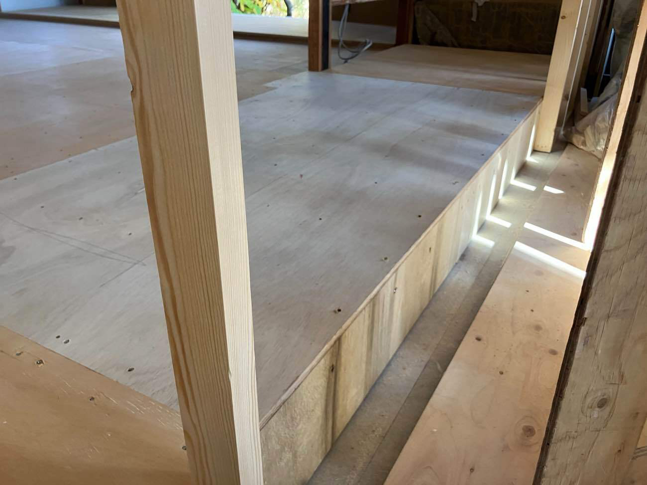 オフィス　置床工事　乾式二重床（横浜市西区）