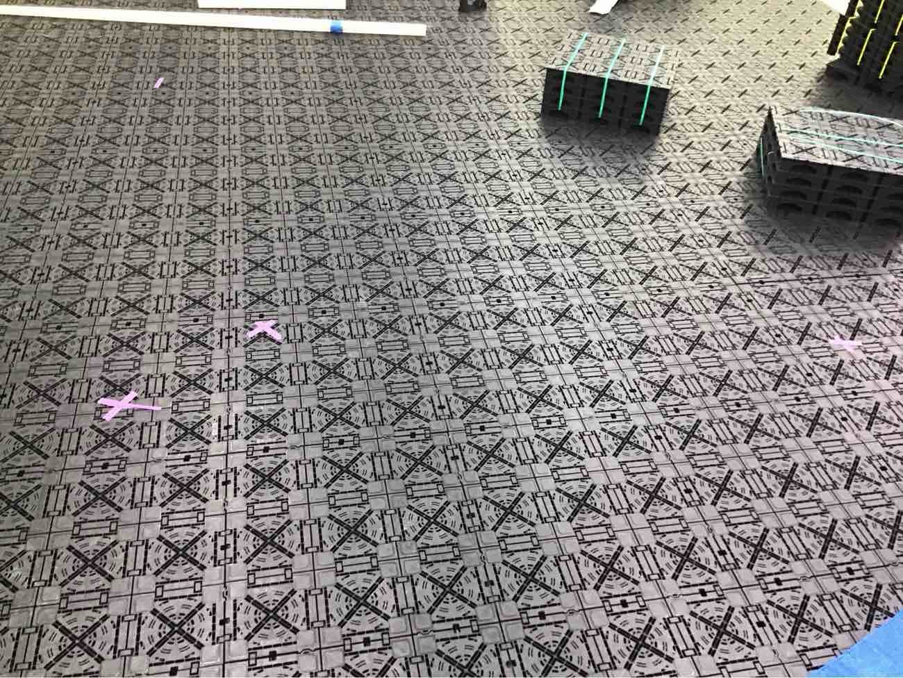 オフィス　OAフロア、置床工事　TN-50（横浜市戸塚区）