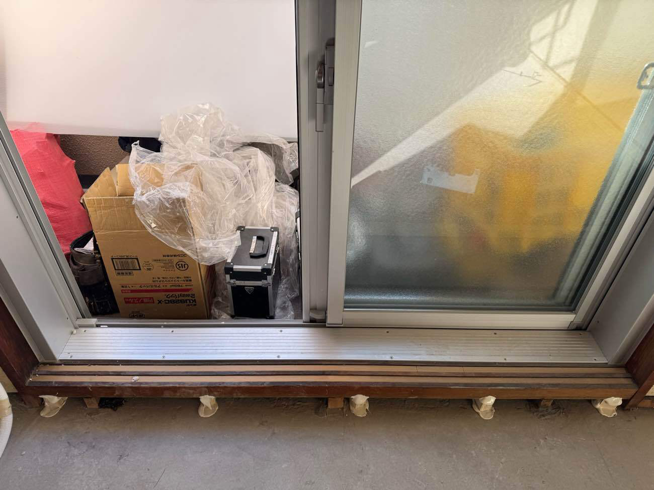 マンション　１日置床工事　乾式二重床（神奈川県大和市）