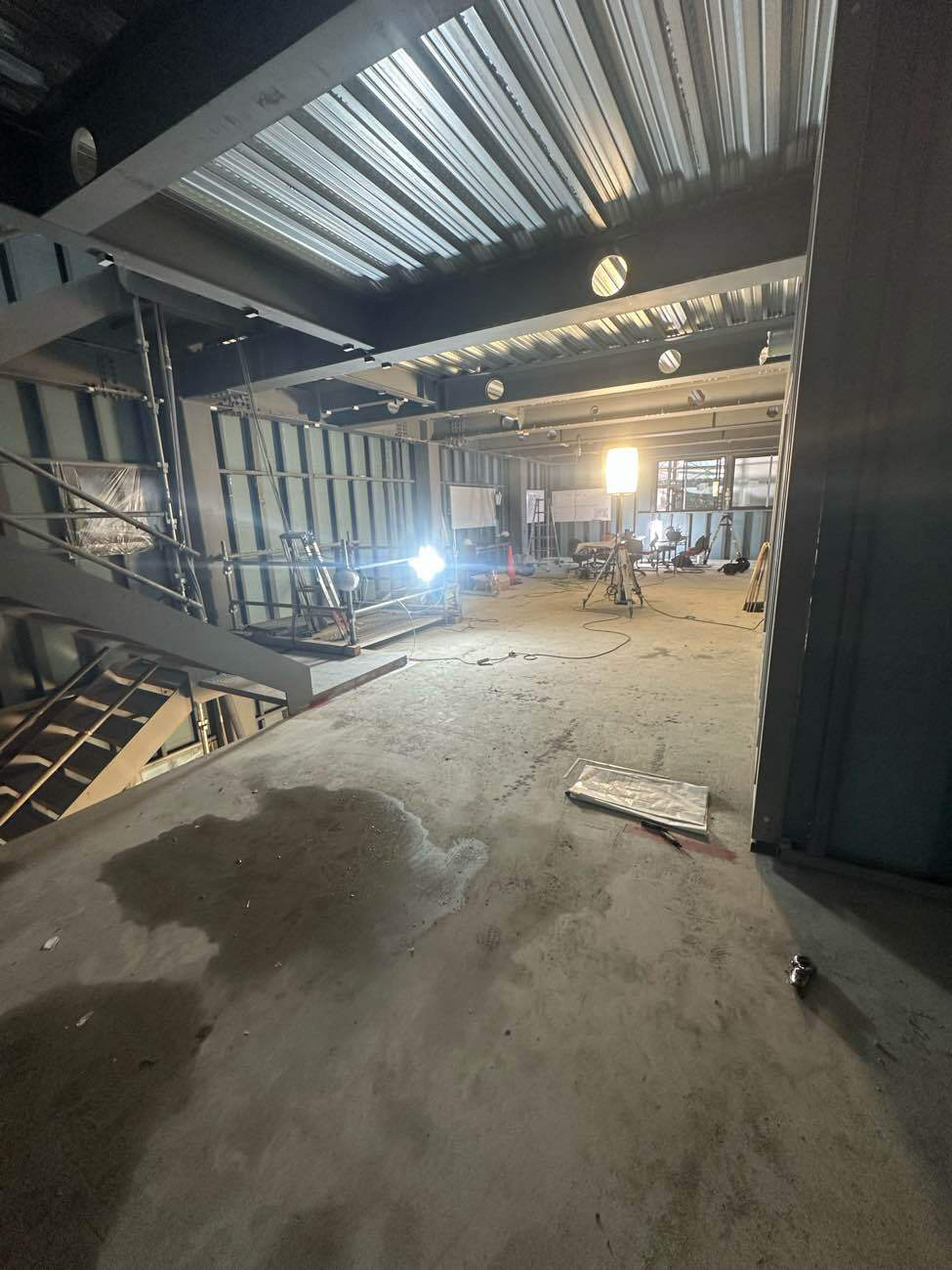 保育園　新築工事　乾式二重床（東京都江戸川区）