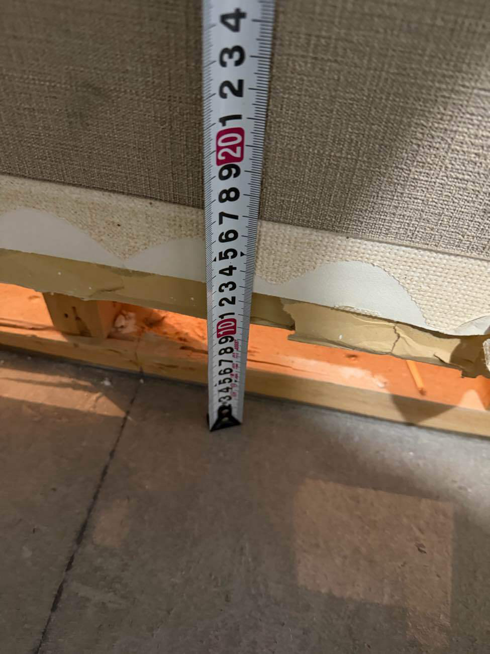 マンション　１日置床工事　乾式二重床（神奈川県大和市）