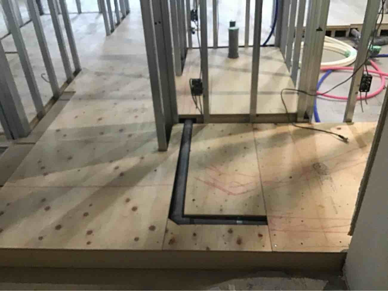 川崎市中原区のマンションにて、置床工事を行いました。（乾式二重床）【秀和建工】