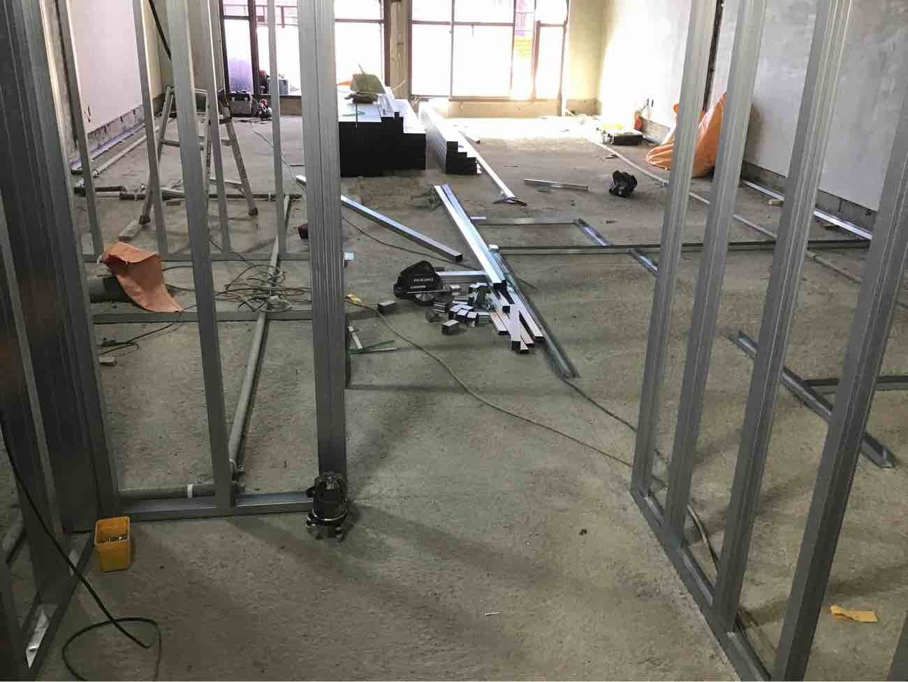 マンション　１日置床工事　乾式二重床（東京都豊島区）