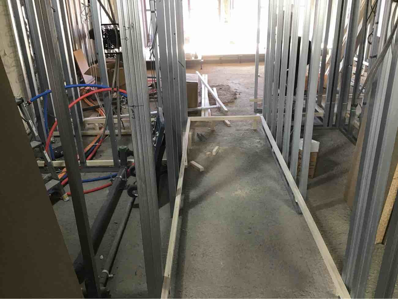 マンション　１日置床工事　乾式二重床（東京都豊島区）