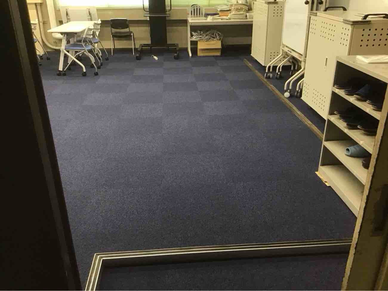 マンション　置床工事　乾式二重床（東京都品川区）