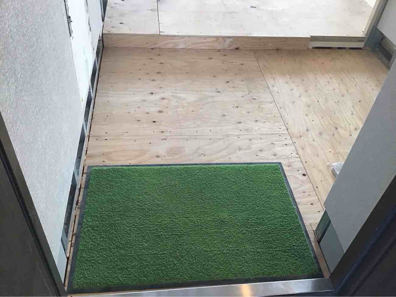 マンション　置床工事　乾式二重床（東京都渋谷区）