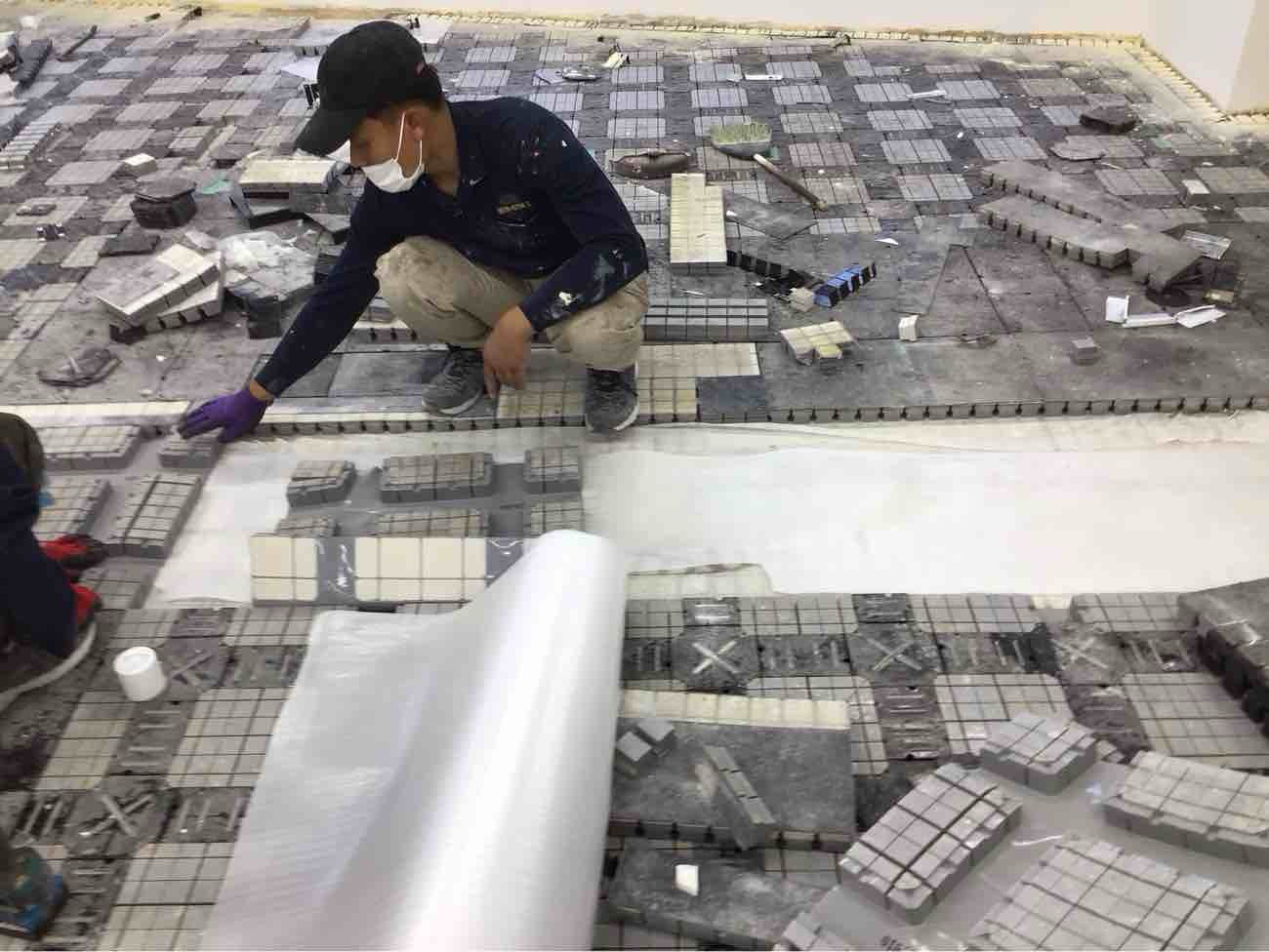 オフィス 原状回復工事 OAフロア工事 BFH-40（東京都渋谷区）